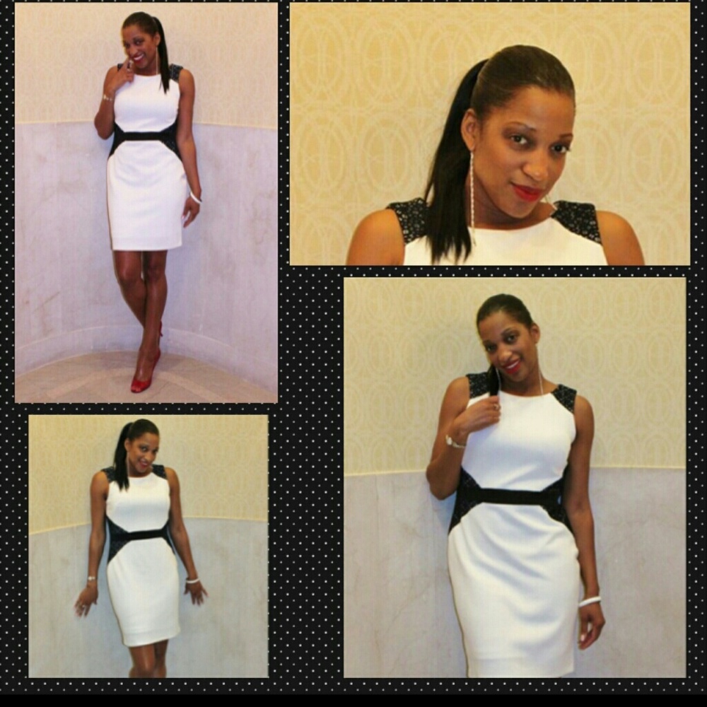 Black and White Dress